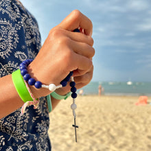 Charger l'image dans la galerie, Chapelet incassable Bleu et Blanc