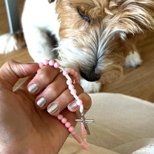 Charger l'image dans la galerie, Petit chapelet rose pastel