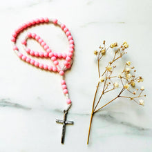 Charger l'image dans la galerie, Petit chapelet rose pastel