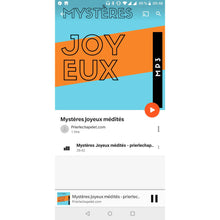 Charger l'image dans la galerie, Télécharger le CD du rosaire médité