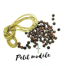 Charger l'image dans la galerie, Chapelet en KIT en bois foncé
