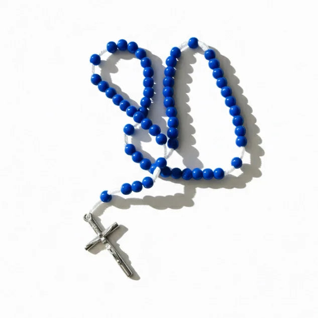 Petit chapelet bleu roi