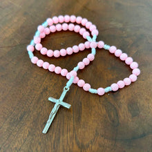 Charger l&#39;image dans la galerie, Petit chapelet rose pastel
