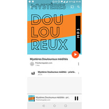 Charger l&#39;image dans la galerie, CD Audio les vingt mystères du rosaire (douloureux)
